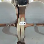 LOTE 232 - 02 CADEIRAS DE ESCRITÓRIO COM BASE GIRATÓRIA. (NO ESTADO) ATENÇÃO! FAZER A VISITAÇÃO ANTES DE ARREMATAR, NÃO SABEMOS SE FUNCIONA. LEILÃO NÃO TEM GARANTIA E NEM DEVOLUÇÃO, SUJEITO A POSSÍVEIS AVARIAS VISÍVEIS/OCULTAS E/OU AUSÊNCIA DE COMPONENTES.