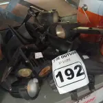 LOTE 192 - 01 LOTE COM VÁRIAS LUMINÁRIAS PARA JARDIN. (NO ESTADO) ATENÇÃO! FAZER A VISITAÇÃO ANTES DE ARREMATAR, NÃO SABEMOS SE FUNCIONA. LEILÃO NÃO TEM GARANTIA E NEM DEVOLUÇÃO, SUJEITO A POSSÍVEIS AVARIAS VISÍVEIS/OCULTAS E/OU AUSÊNCIA DE COMPONENTES.