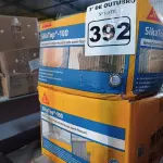 LOTE 392 - 02 CAIXAS DE SIKA TOP-100, REVESTIMENTO IMPERMEABILIZANTE SEMI-FLEXIVEL 18KG. (NO ESTADO) ATENÇÃO! FAZER A VISITAÇÃO ANTES DE ARREMATAR, NÃO SABEMOS SE FUNCIONA. LEILÃO NÃO TEM GARANTIA E NEM DEVOLUÇÃO, SUJEITO A POSSÍVEIS AVARIAS VISÍVEIS/OCULTAS E/OU AUSÊNCIA DE COMPONENTES.
