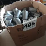 LOTE 496 - 01 LOTE COM VÁRIAS CONEXÕES PARA CAIXA PETROLET. (NO ESTADO) ATENÇÃO! FAZER A VISITAÇÃO ANTES DE ARREMATAR, NÃO SABEMOS SE FUNCIONA. LEILÃO NÃO TEM GARANTIA E NEM DEVOLUÇÃO, SUJEITO A POSSÍVEIS AVARIAS VISÍVEIS/OCULTAS E/OU AUSÊNCIA DE COMPONENTES.