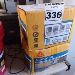 LOTE 336 - 02 CAIXAS DE SIKA TOP-100, REVESTIMENTO IMPERMEABILIZANTE SEMI-FLEXIVEL 18KG. (NO ESTADO) ATENÇÃO! FAZER A VISITAÇÃO ANTES DE ARREMATAR, NÃO SABEMOS SE FUNCIONA. LEILÃO NÃO TEM GARANTIA E NEM DEVOLUÇÃO, SUJEITO A POSSÍVEIS AVARIAS VISÍVEIS/OCULTAS E/OU AUSÊNCIA DE COMPONENTES.