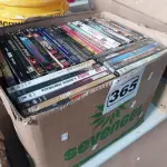 LOTE 365 - 01 LOTE COM GRANDE QUANTIDADE DE DVD’S TÍTULOS DIVERSOS. (NO ESTADO) ATENÇÃO! FAZER A VISITAÇÃO ANTES DE ARREMATAR, NÃO SABEMOS SE FUNCIONA. LEILÃO NÃO TEM GARANTIA E NEM DEVOLUÇÃO, SUJEITO A POSSÍVEIS AVARIAS VISÍVEIS/OCULTAS E/OU AUSÊNCIA DE COMPONENTES.