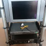 LOTE 417 - 01 RACK DE SOM PROFISSIONAL COM: 01 MESA CICLOTRON CSM 10R, 01 MONITOR, 01 SONY MULTIFORMATO WX2 E 01 AMPLIFICADOR WATTISOM DBK 360. (NO ESTADO) ATENÇÃO! FAZER A VISITAÇÃO ANTES DE ARREMATAR, NÃO SABEMOS SE FUNCIONA. LEILÃO NÃO TEM GARANTIA E NEM DEVOLUÇÃO, SUJEITO A POSSÍVEIS AVARIAS VISÍVEIS/OCULTAS E/OU AUSÊNCIA DE COMPONENTES.