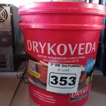 LOTE 353 - 01 BALDE DE DRYKOVEDA, ADITIVO IMPERMEABILIZANTE PARA CONCRETO E ARGAMASSA 18L. (NO ESTADO) ATENÇÃO! FAZER A VISITAÇÃO ANTES DE ARREMATAR, NÃO SABEMOS SE FUNCIONA. LEILÃO NÃO TEM GARANTIA E NEM DEVOLUÇÃO, SUJEITO A POSSÍVEIS AVARIAS VISÍVEIS/OCULTAS E/OU AUSÊNCIA DE COMPONENTES.