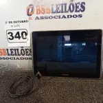 LOTE 340 - 01 TABLET SAMSUNG COM CABO. (NO ESTADO) ATENÇÃO! FAZER A VISITAÇÃO ANTES DE ARREMATAR, NÃO SABEMOS SE FUNCIONA. LEILÃO NÃO TEM GARANTIA E NEM DEVOLUÇÃO, SUJEITO A POSSÍVEIS AVARIAS VISÍVEIS/OCULTAS E/OU AUSÊNCIA DE COMPONENTES.