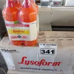 LOTE 341 - 12 LITROS DE LYSOFORM. (NO ESTADO) ATENÇÃO! FAZER A VISITAÇÃO ANTES DE ARREMATAR, NÃO SABEMOS SE FUNCIONA. LEILÃO NÃO TEM GARANTIA E NEM DEVOLUÇÃO, SUJEITO A POSSÍVEIS AVARIAS VISÍVEIS/OCULTAS E/OU AUSÊNCIA DE COMPONENTES.