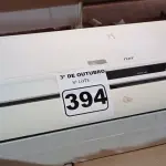 LOTE 394 - 01 EVAPORADORA MARCA CARRIER 12000BTU. (NO ESTADO) ATENÇÃO! FAZER A VISITAÇÃO ANTES DE ARREMATAR, NÃO SABEMOS SE FUNCIONA. LEILÃO NÃO TEM GARANTIA E NEM DEVOLUÇÃO, SUJEITO A POSSÍVEIS AVARIAS VISÍVEIS/OCULTAS E/OU AUSÊNCIA DE COMPONENTES.