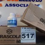 LOTE 517 - 02 CAIXAS COM COLA TUBO ST 175G COM 15 FRASCOS CADA. (NO ESTADO) ATENÇÃO! FAZER A VISITAÇÃO ANTES DE ARREMATAR, NÃO SABEMOS SE FUNCIONA. LEILÃO NÃO TEM GARANTIA E NEM DEVOLUÇÃO, SUJEITO A POSSÍVEIS AVARIAS VISÍVEIS/OCULTAS E/OU AUSÊNCIA DE COMPONENTES.