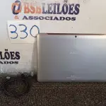 LOTE 330 - 01 TABLET SAMSUNG COM CABO. (NO ESTADO) ATENÇÃO! FAZER A VISITAÇÃO ANTES DE ARREMATAR, NÃO SABEMOS SE FUNCIONA. LEILÃO NÃO TEM GARANTIA E NEM DEVOLUÇÃO, SUJEITO A POSSÍVEIS AVARIAS VISÍVEIS/OCULTAS E/OU AUSÊNCIA DE COMPONENTES.