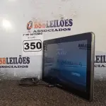 LOTE 350 - 01 TABLET SAMSUNG COM CABO. (NO ESTADO) ATENÇÃO! FAZER A VISITAÇÃO ANTES DE ARREMATAR, NÃO SABEMOS SE FUNCIONA. LEILÃO NÃO TEM GARANTIA E NEM DEVOLUÇÃO, SUJEITO A POSSÍVEIS AVARIAS VISÍVEIS/OCULTAS E/OU AUSÊNCIA DE COMPONENTES.