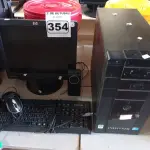 LOTE 354 - 01 CPU, 01 MONITOR, 01 TECLADO E 01 MOUSE. (NO ESTADO) ATENÇÃO! FAZER A VISITAÇÃO ANTES DE ARREMATAR, NÃO SABEMOS SE FUNCIONA. LEILÃO NÃO TEM GARANTIA E NEM DEVOLUÇÃO, SUJEITO A POSSÍVEIS AVARIAS VISÍVEIS/OCULTAS E/OU AUSÊNCIA DE COMPONENTES.