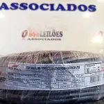 LOTE 315 - 01 ROLO DE CABO FLEXÍVEL 100M 1X 10MM NA COR PRETA(NOVO). (NO ESTADO) ATENÇÃO! FAZER A VISITAÇÃO ANTES DE ARREMATAR, NÃO SABEMOS SE FUNCIONA. LEILÃO NÃO TEM GARANTIA E NEM DEVOLUÇÃO, SUJEITO A POSSÍVEIS AVARIAS VISÍVEIS/OCULTAS E/OU AUSÊNCIA DE COMPONENTES.