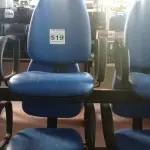 LOTE 519 - 02 LONGARINAS DE 03 LUGARES COM AVARIAS. (NO ESTADO) ATENÇÃO! FAZER A VISITAÇÃO ANTES DE ARREMATAR, NÃO SABEMOS SE FUNCIONA. LEILÃO NÃO TEM GARANTIA E NEM DEVOLUÇÃO, SUJEITO A POSSÍVEIS AVARIAS VISÍVEIS/OCULTAS E/OU AUSÊNCIA DE COMPONENTES.