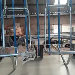 LOTE 453 - 02 CARRINHOS PARA TRANSPORTE DE CARGAS. (NO ESTADO) ATENÇÃO! FAZER A VISITAÇÃO ANTES DE ARREMATAR, NÃO SABEMOS SE FUNCIONA. LEILÃO NÃO TEM GARANTIA E NEM DEVOLUÇÃO, SUJEITO A POSSÍVEIS AVARIAS VISÍVEIS/OCULTAS E/OU AUSÊNCIA DE COMPONENTES.