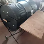 LOTE 522 - 01 CHURRASQUEIRA A BAFO. (NO ESTADO) ATENÇÃO! FAZER A VISITAÇÃO ANTES DE ARREMATAR, NÃO SABEMOS SE FUNCIONA. LEILÃO NÃO TEM GARANTIA E NEM DEVOLUÇÃO, SUJEITO A POSSÍVEIS AVARIAS VISÍVEIS/OCULTAS E/OU AUSÊNCIA DE COMPONENTES.