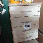LOTE 455 - 02 GAVETEIROS COM 04 GAVETAS. (NO ESTADO) ATENÇÃO! FAZER A VISITAÇÃO ANTES DE ARREMATAR, NÃO SABEMOS SE FUNCIONA. LEILÃO NÃO TEM GARANTIA E NEM DEVOLUÇÃO, SUJEITO A POSSÍVEIS AVARIAS VISÍVEIS/OCULTAS E/OU AUSÊNCIA DE COMPONENTES.