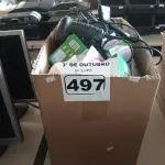 LOTE 497 - 02 LEITORES DE CÓDIGO DE BARRAS, 01 DISCO PARA SERRA CIRCULAR E MATERIAIS ELÉTRICOS E HIDRÁULICOS DIVERSOS. (NO ESTADO) ATENÇÃO! FAZER A VISITAÇÃO ANTES DE ARREMATAR, NÃO SABEMOS SE FUNCIONA. LEILÃO NÃO TEM GARANTIA E NEM DEVOLUÇÃO, SUJEITO A POSSÍVEIS AVARIAS VISÍVEIS/OCULTAS E/OU AUSÊNCIA DE COMPONENTES.