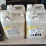 LOTE 503 - 20 LITROS DE DESINFETANTE HOSPITALAR PARA SUPERFÍCIES FIXAS E ARTIGOS NÃO CRÍTICOS. (NO ESTADO) ATENÇÃO! FAZER A VISITAÇÃO ANTES DE ARREMATAR, NÃO SABEMOS SE FUNCIONA. LEILÃO NÃO TEM GARANTIA E NEM DEVOLUÇÃO, SUJEITO A POSSÍVEIS AVARIAS VISÍVEIS/OCULTAS E/OU AUSÊNCIA DE COMPONENTES.