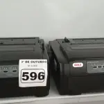 LOTE 596 - 02 IMPRESSORAS MATRICIAIS OKI MICROLINE 620. (NO ESTADO) ATENÇÃO! FAZER A VISITAÇÃO ANTES DE ARREMATAR, NÃO SABEMOS SE FUNCIONA. LEILÃO NÃO TEM GARANTIA E NEM DEVOLUÇÃO, SUJEITO A POSSÍVEIS AVARIAS VISÍVEIS/OCULTAS E/OU AUSÊNCIA DE COMPONENTES.