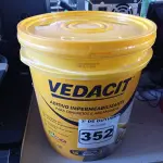 LOTE 352 - 01 BALDE DE VEDACIT, ADITIVO IMPERMEABILIZANTE PARA CONCRETO E ARGAMASSA. (NO ESTADO) ATENÇÃO! FAZER A VISITAÇÃO ANTES DE ARREMATAR, NÃO SABEMOS SE FUNCIONA. LEILÃO NÃO TEM GARANTIA E NEM DEVOLUÇÃO, SUJEITO A POSSÍVEIS AVARIAS VISÍVEIS/OCULTAS E/OU AUSÊNCIA DE COMPONENTES.