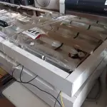 LOTE 411 - 03 LUMINÁRIAS DE SOBREPOR. (NO ESTADO) ATENÇÃO! FAZER A VISITAÇÃO ANTES DE ARREMATAR, NÃO SABEMOS SE FUNCIONA. LEILÃO NÃO TEM GARANTIA E NEM DEVOLUÇÃO, SUJEITO A POSSÍVEIS AVARIAS VISÍVEIS/OCULTAS E/OU AUSÊNCIA DE COMPONENTES.