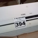 LOTE 394 - 01 EVAPORADORA MARCA CARRIER 12000BTU. (NO ESTADO) ATENÇÃO! FAZER A VISITAÇÃO ANTES DE ARREMATAR, NÃO SABEMOS SE FUNCIONA. LEILÃO NÃO TEM GARANTIA E NEM DEVOLUÇÃO, SUJEITO A POSSÍVEIS AVARIAS VISÍVEIS/OCULTAS E/OU AUSÊNCIA DE COMPONENTES.