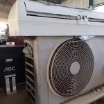 LOTE 347 - 01 AR-CONDICIONADO MARCA SAMSUNG 9.000BTU. (NO ESTADO) ATENÇÃO! FAZER A VISITAÇÃO ANTES DE ARREMATAR, NÃO SABEMOS SE FUNCIONA. LEILÃO NÃO TEM GARANTIA E NEM DEVOLUÇÃO, SUJEITO A POSSÍVEIS AVARIAS VISÍVEIS/OCULTAS E/OU AUSÊNCIA DE COMPONENTES.