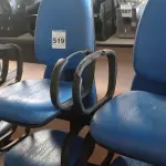 LOTE 519 - 02 LONGARINAS DE 03 LUGARES COM AVARIAS. (NO ESTADO) ATENÇÃO! FAZER A VISITAÇÃO ANTES DE ARREMATAR, NÃO SABEMOS SE FUNCIONA. LEILÃO NÃO TEM GARANTIA E NEM DEVOLUÇÃO, SUJEITO A POSSÍVEIS AVARIAS VISÍVEIS/OCULTAS E/OU AUSÊNCIA DE COMPONENTES.