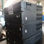 LOTE 504 - 02 APARELHOS DE SOM. (NO ESTADO) ATENÇÃO! FAZER A VISITAÇÃO ANTES DE ARREMATAR, NÃO SABEMOS SE FUNCIONA. LEILÃO NÃO TEM GARANTIA E NEM DEVOLUÇÃO, SUJEITO A POSSÍVEIS AVARIAS VISÍVEIS/OCULTAS E/OU AUSÊNCIA DE COMPONENTES.