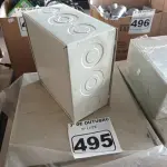 LOTE 495 - 06 CAIXAS DE PASSAGEM MARCAS E MODELOS DIVERSOS. (NO ESTADO) ATENÇÃO! FAZER A VISITAÇÃO ANTES DE ARREMATAR, NÃO SABEMOS SE FUNCIONA. LEILÃO NÃO TEM GARANTIA E NEM DEVOLUÇÃO, SUJEITO A POSSÍVEIS AVARIAS VISÍVEIS/OCULTAS E/OU AUSÊNCIA DE COMPONENTES.