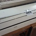 LOTE 489 - 01 EVAPORADORA MARCA LG 24000BTU. (NO ESTADO) ATENÇÃO! FAZER A VISITAÇÃO ANTES DE ARREMATAR, NÃO SABEMOS SE FUNCIONA. LEILÃO NÃO TEM GARANTIA E NEM DEVOLUÇÃO, SUJEITO A POSSÍVEIS AVARIAS VISÍVEIS/OCULTAS E/OU AUSÊNCIA DE COMPONENTES.