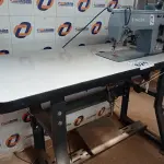 LOTE 621 - 01 MÁQUINA DE COSTURA MARCA SINGER. (NO ESTADO) ATENÇÃO! FAZER A VISITAÇÃO ANTES DE ARREMATAR, NÃO SABEMOS SE FUNCIONA. LEILÃO NÃO TEM GARANTIA E NEM DEVOLUÇÃO, SUJEITO A POSSÍVEIS AVARIAS VISÍVEIS/OCULTAS E/OU AUSÊNCIA DE COMPONENTES.