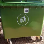 LOTE 620 - 01 CONTAINER HDPE EM-840 660L. (NO ESTADO) ATENÇÃO! FAZER A VISITAÇÃO ANTES DE ARREMATAR, NÃO SABEMOS SE FUNCIONA. LEILÃO NÃO TEM GARANTIA E NEM DEVOLUÇÃO, SUJEITO A POSSÍVEIS AVARIAS VISÍVEIS/OCULTAS E/OU AUSÊNCIA DE COMPONENTES.