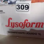 LOTE 309 - 12 LITROS DE LYSOFORM. (NO ESTADO) ATENÇÃO! FAZER A VISITAÇÃO ANTES DE ARREMATAR, NÃO SABEMOS SE FUNCIONA. LEILÃO NÃO TEM GARANTIA E NEM DEVOLUÇÃO, SUJEITO A POSSÍVEIS AVARIAS VISÍVEIS/OCULTAS E/OU AUSÊNCIA DE COMPONENTES.
