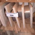 LOTE 320 - 10 PIAS EM GRANITOS (NO ESTADO, NÃO SABEMOS SE FUNCIONA. LEILÃO NÃO TEM GARANTIA E NEM DEVOLUÇÃO).