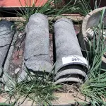 LOTE 261 - 06 MANILHAS MEIA CANA PEQUENAS E 01 MANILHA PARA POÇO (NO ESTADO, NÃO SABEMOS SE FUNCIONA. LEILÃO NÃO TEM GARANTIA E NEM DEVOLUÇÃO).