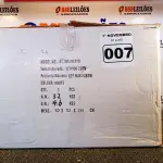 LOTE 007 - 01 PENDENTE TWICE 3420. (NO ESTADO) ATENÇÃO! FAZER A VISITAÇÃO ANTES DE ARREMATAR, NÃO SABEMOS SE FUNCIONA. LEILÃO NÃO TEM GARANTIA E NEM DEVOLUÇÃO, SUJEITO A POSSÍVEIS AVARIAS VISÍVEIS/OCULTAS E/OU AUSÊNCIA DE COMPONENTES.