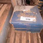LOTE 119 - 13 CAIXAS DE PISOS 60X60 PORTOBELLO GALIVEU CREMA (NO ESTADO, NÃO SABEMOS SE FUNCIONA. LEILÃO NÃO TEM GARANTIA E NEM DEVOLUÇÃO).