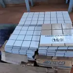 LOTE 169 - 01 LOTE COM PASTILHAS NA COR BRANCA E AZUL (NO ESTADO, NÃO SABEMOS SE FUNCIONA. LEILÃO NÃO TEM GARANTIA E NEM DEVOLUÇÃO).