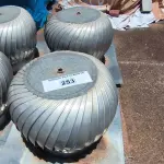 LOTE 253 - 02 EXAUSTORES PARA GALPÃO (NO ESTADO, NÃO SABEMOS SE FUNCIONA. LEILÃO NÃO TEM GARANTIA E NEM DEVOLUÇÃO).