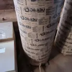 LOTE 075 - 02 FORMAS EM PAPELÃO PARA COLUNAS (NO ESTADO, NÃO SABEMOS SE FUNCIONA. LEILÃO NÃO TEM GARANTIA E NEM DEVOLUÇÃO).