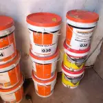 LOTE 036 - 03 BALDES DE DENVERNIZ ACQUA (NO ESTADO, NÃO SABEMOS SE FUNCIONA. LEILÃO NÃO TEM GARANTIA E NEM DEVOLUÇÃO).