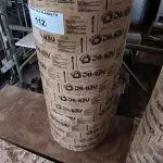LOTE 112 - 02 FORMAS EM PAPELÃO PARA COLUNAS (NO ESTADO, NÃO SABEMOS SE FUNCIONA. LEILÃO NÃO TEM GARANTIA E NEM DEVOLUÇÃO).