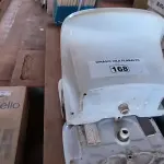 LOTE 168 - 03 TANQUES CELITE BRANCO (NO ESTADO, NÃO SABEMOS SE FUNCIONA. LEILÃO NÃO TEM GARANTIA E NEM DEVOLUÇÃO).