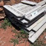 LOTE 221 - 01 LOTE COM TRELIÇAS PEQUENAS EM CONCRETO (NO ESTADO, NÃO SABEMOS SE FUNCIONA. LEILÃO NÃO TEM GARANTIA E NEM DEVOLUÇÃO).