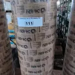 LOTE 111 - 02 FORMAS EM PAPELÃO PARA COLUNAS (NO ESTADO, NÃO SABEMOS SE FUNCIONA. LEILÃO NÃO TEM GARANTIA E NEM DEVOLUÇÃO).