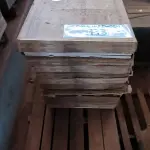 LOTE 115 - 13 CAIXAS DE REVESTIMENTO 50X50 ELIANE BIANCO (NO ESTADO, NÃO SABEMOS SE FUNCIONA. LEILÃO NÃO TEM GARANTIA E NEM DEVOLUÇÃO).