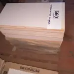 LOTE 099 - 01 LOTE COM REVESTIMENTOS 30X60 BRANCO (NO ESTADO, NÃO SABEMOS SE FUNCIONA. LEILÃO NÃO TEM GARANTIA E NEM DEVOLUÇÃO).