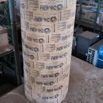 LOTE 108 - 02 FORMAS EM PAPELÃO PARA COLUNAS (NO ESTADO, NÃO SABEMOS SE FUNCIONA. LEILÃO NÃO TEM GARANTIA E NEM DEVOLUÇÃO).