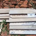LOTE 222 - 01 LOTE COM TRELIÇAS PEQUENAS EM CONCRETO (NO ESTADO, NÃO SABEMOS SE FUNCIONA. LEILÃO NÃO TEM GARANTIA E NEM DEVOLUÇÃO).
